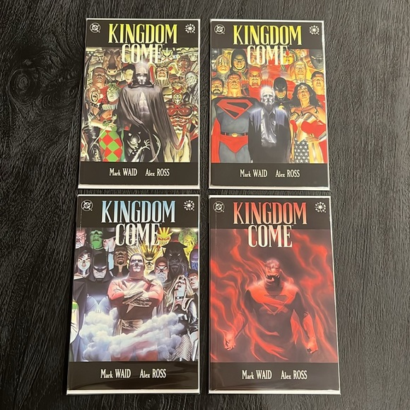 Kingdom Come by Mark Waid & Alex Ross #1-4 (Full Set) - Picture 12 of 12